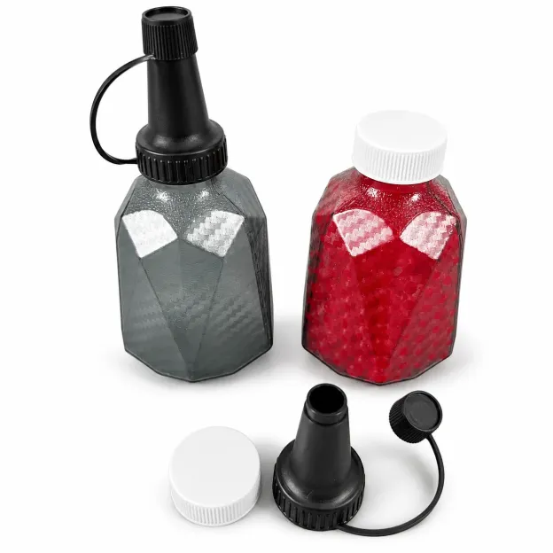 Carbon Fiber Pattern Quick Loading Bottle