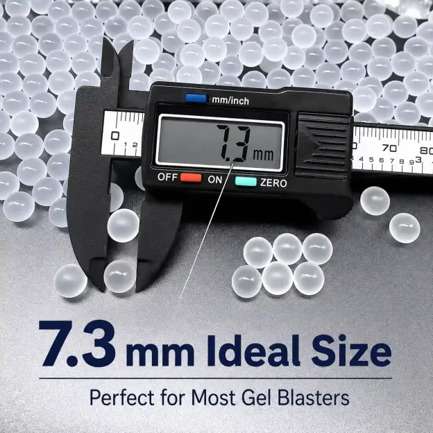 2 Packs of 6x Hardened Gel Balls For Enhancing The Performance of Gel Blasters