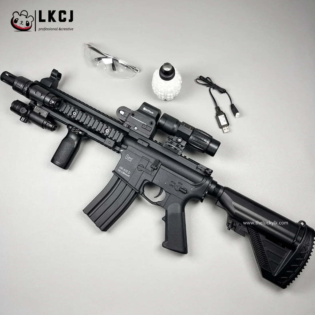New HK416D Gel Blasters With Linkable Bullet Chamber LKCJ