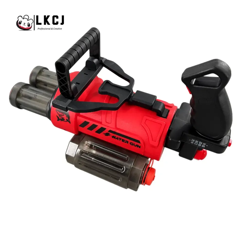 Gatling Water Gun With An LED Tracer