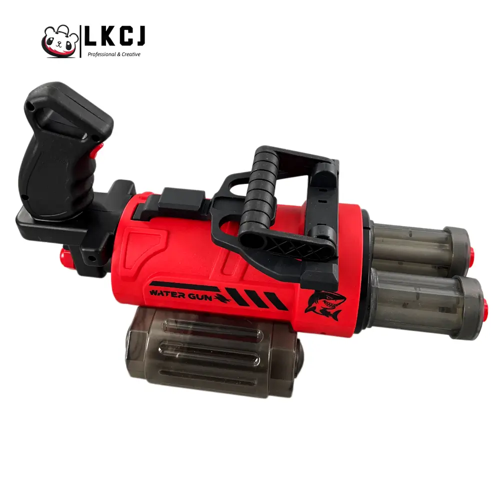 Gatling Water Gun With An LED Tracer