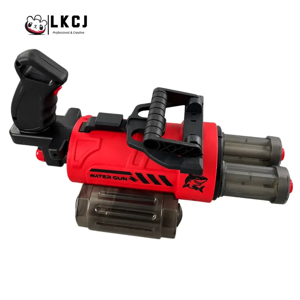Gatling Water Gun With An LED Tracer
