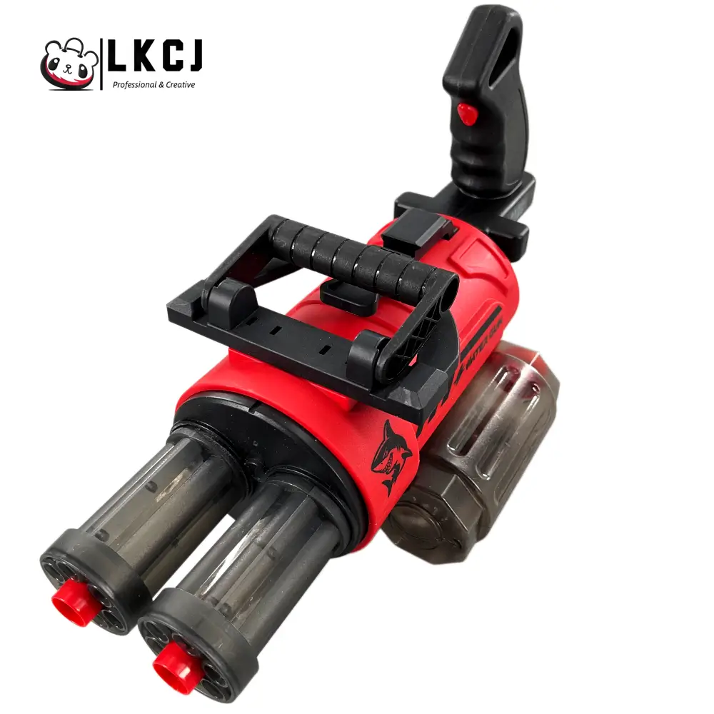 Gatling Water Gun With An LED Tracer