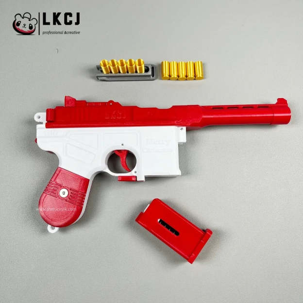 3D Printed Mauser With Throwable Bullets LKCJ