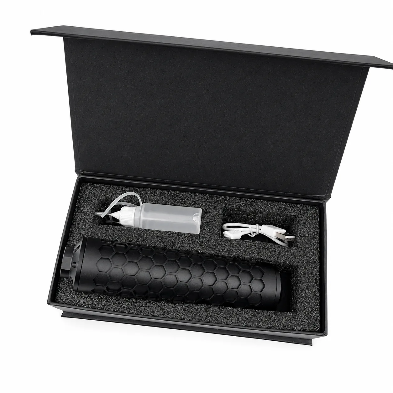 Smoke Wolf 14mm CCW Muzzle Silencer for Gel Blasters & Airsoft Guns