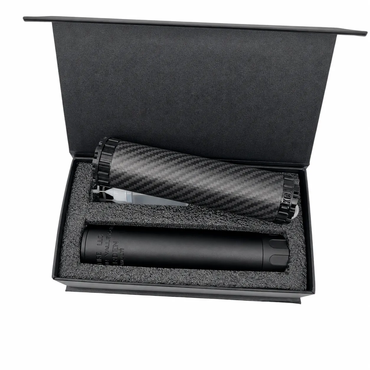 Smoke Wolf 14mm CCW Muzzle Silencer for Gel Blasters & Airsoft Guns