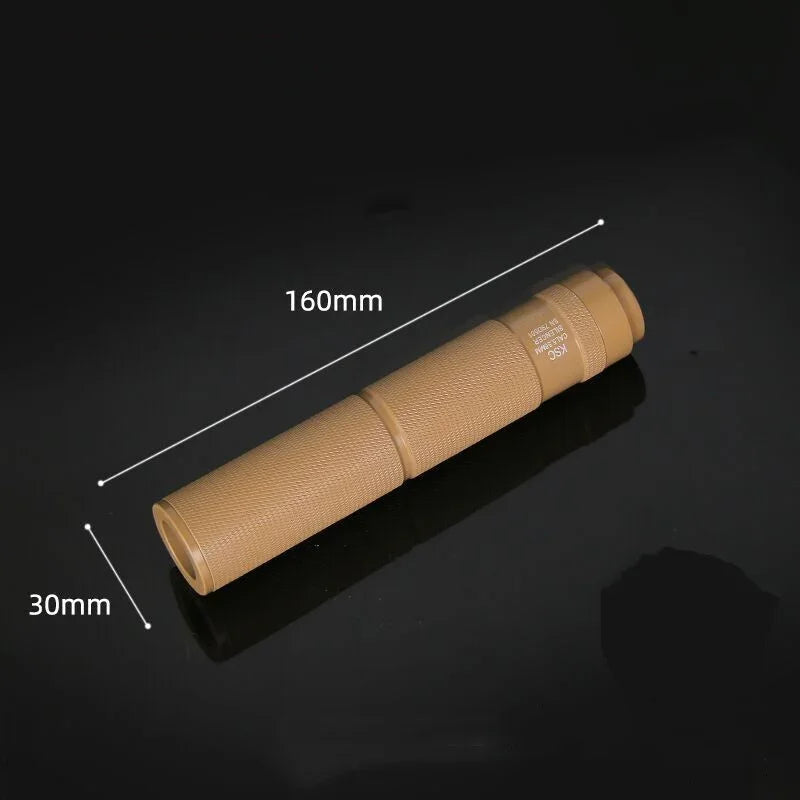 Metal Silencer Adapt To 14 MM Threaded Rod Tip & 19 MM Smooth Tip-LKCJ