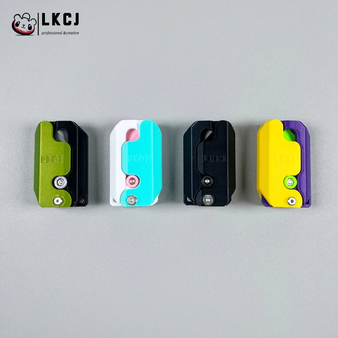 Real 3D Printed Mini 1911 Decompression Model Keychain, Non-launchable LKCJ