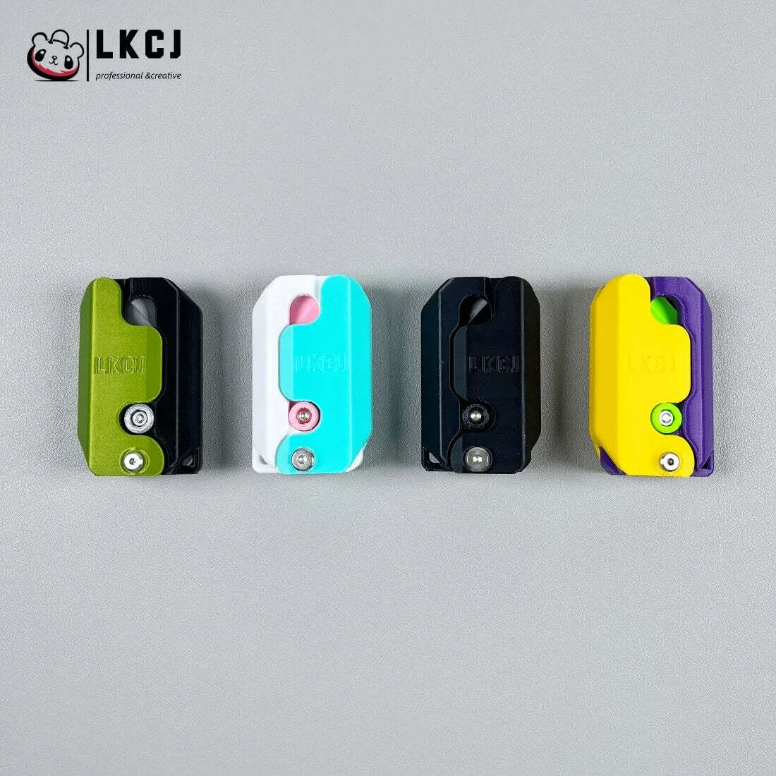 Real 3D Printed Mini 1911 Decompression Model Keychain, Non-launchable LKCJ