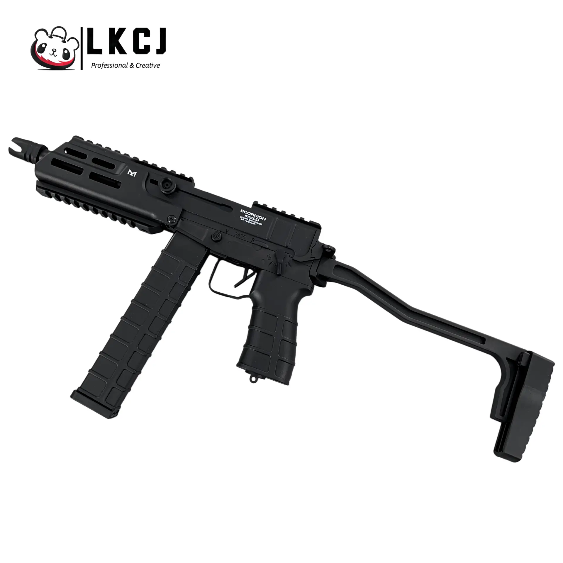 Modded VZ61 Scorpion Gel Blaster