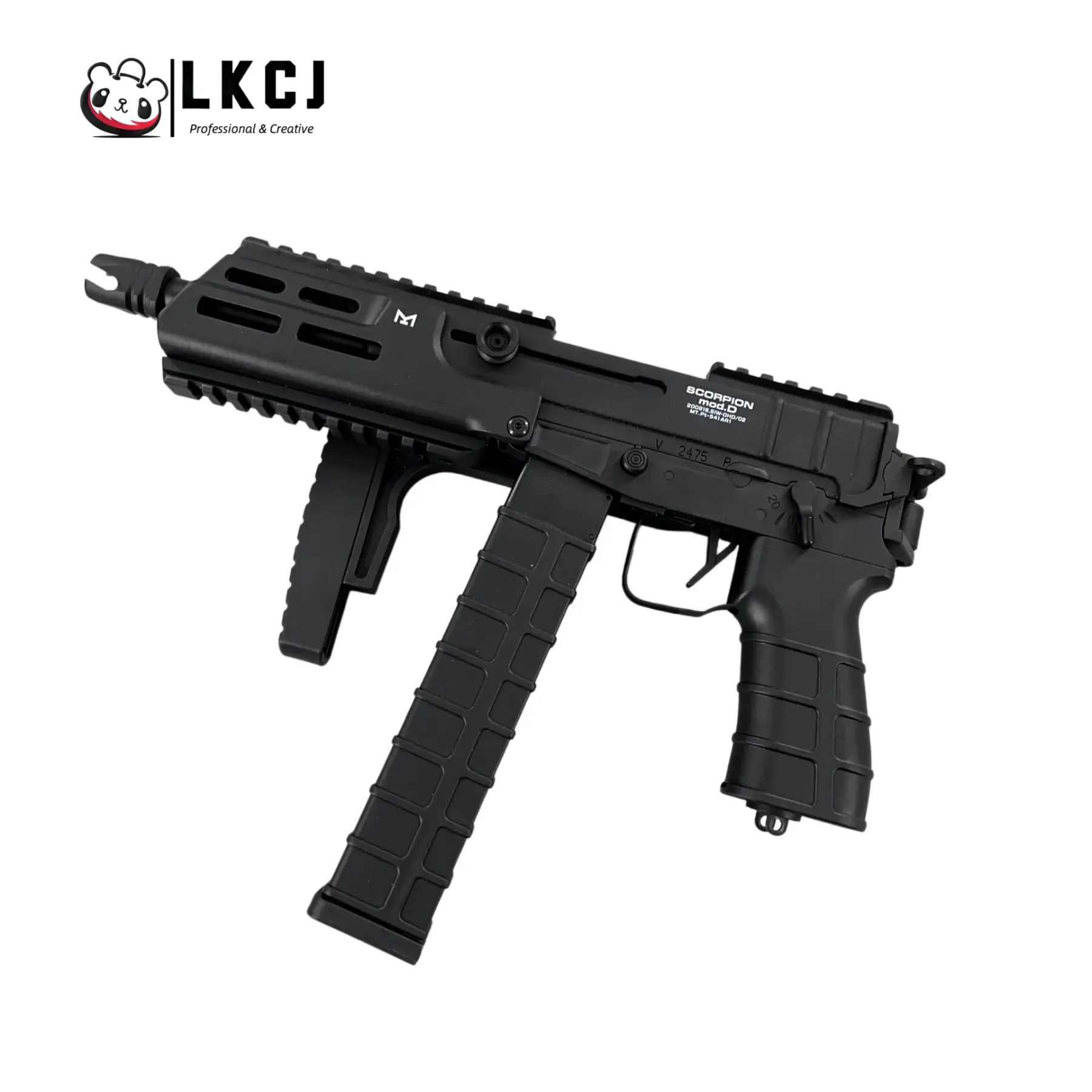 Modded VZ61 Scorpion Gel Blaster