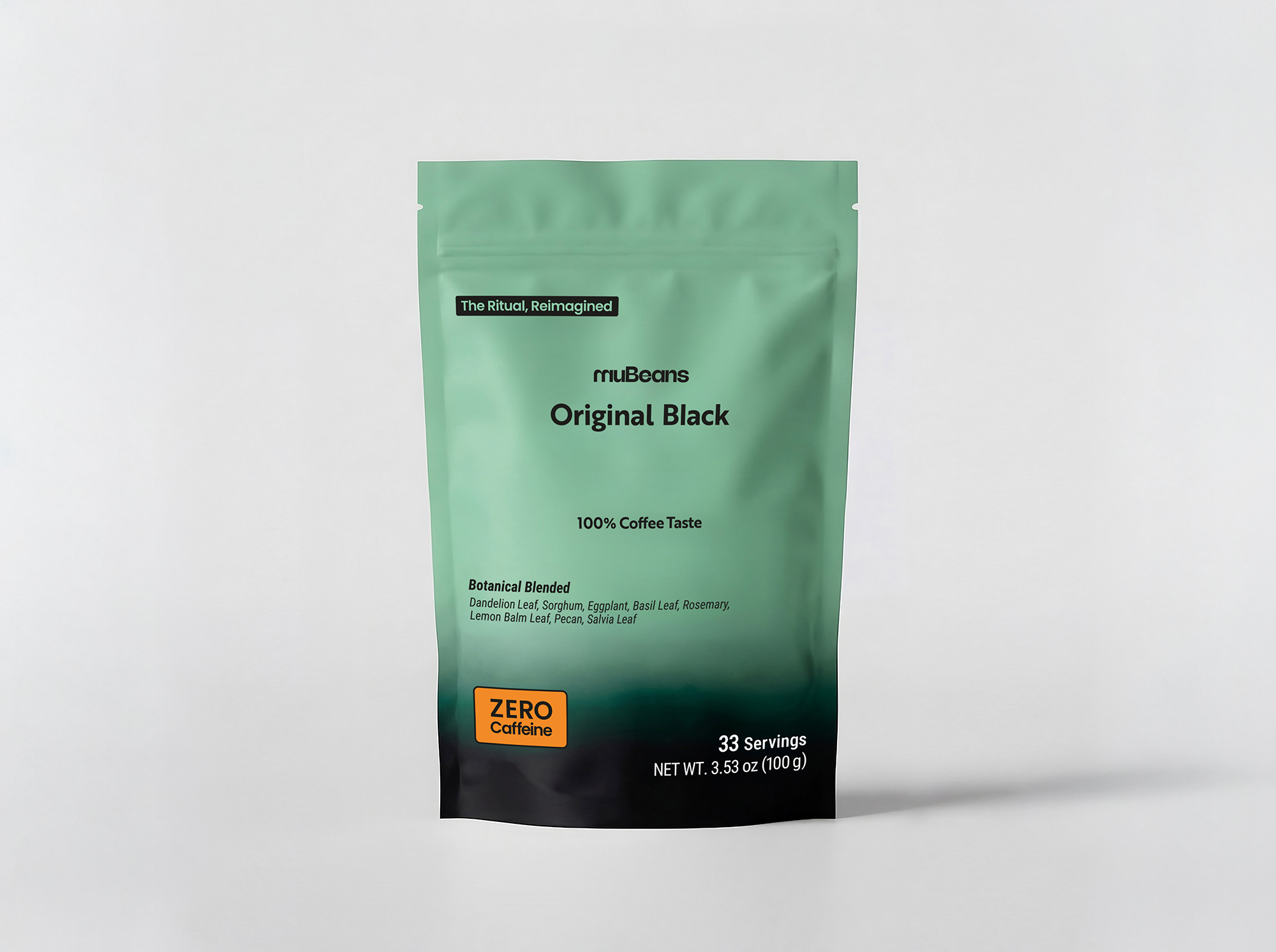 muBeans Original Black : Botanical Coffee 