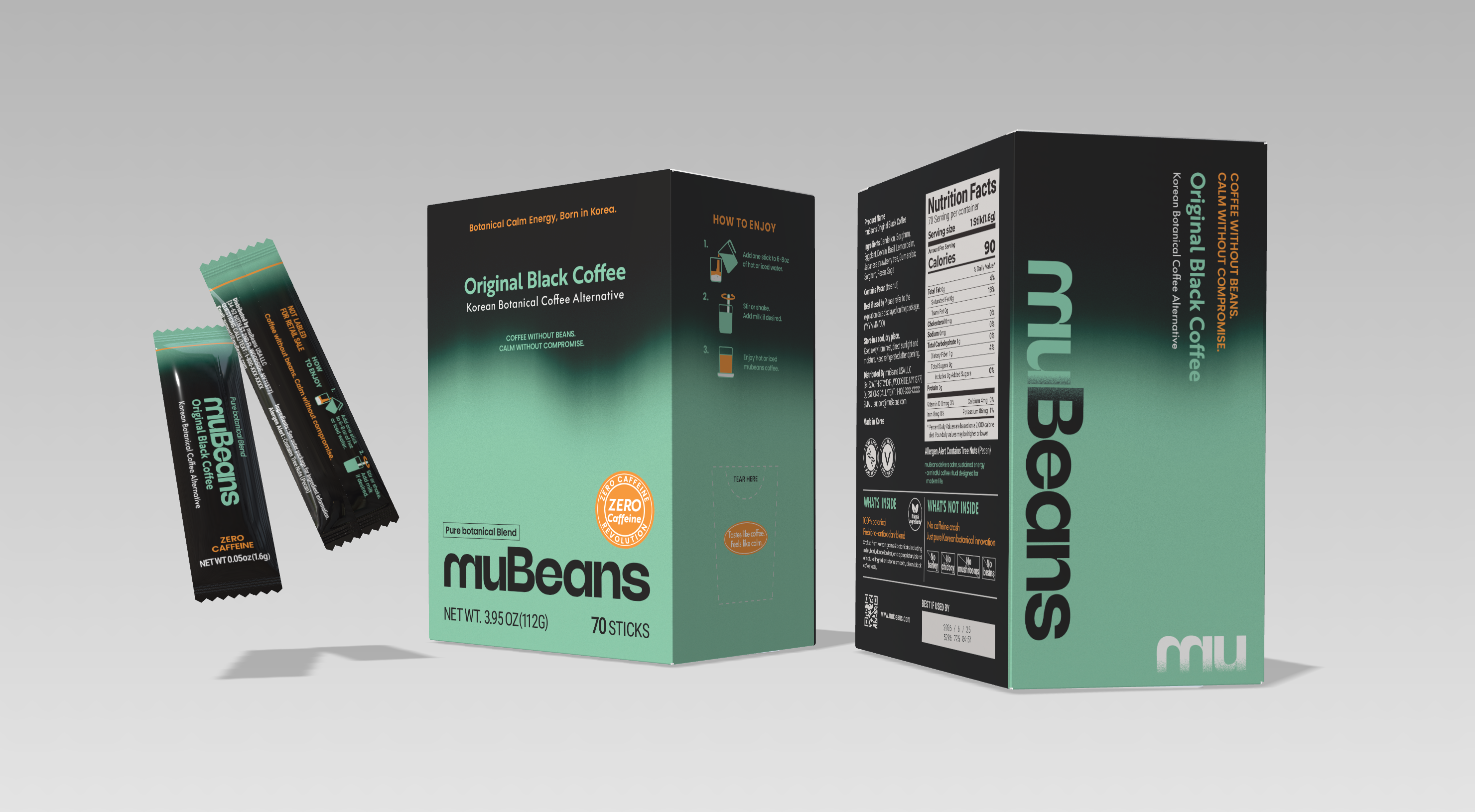 muBeans Original Black