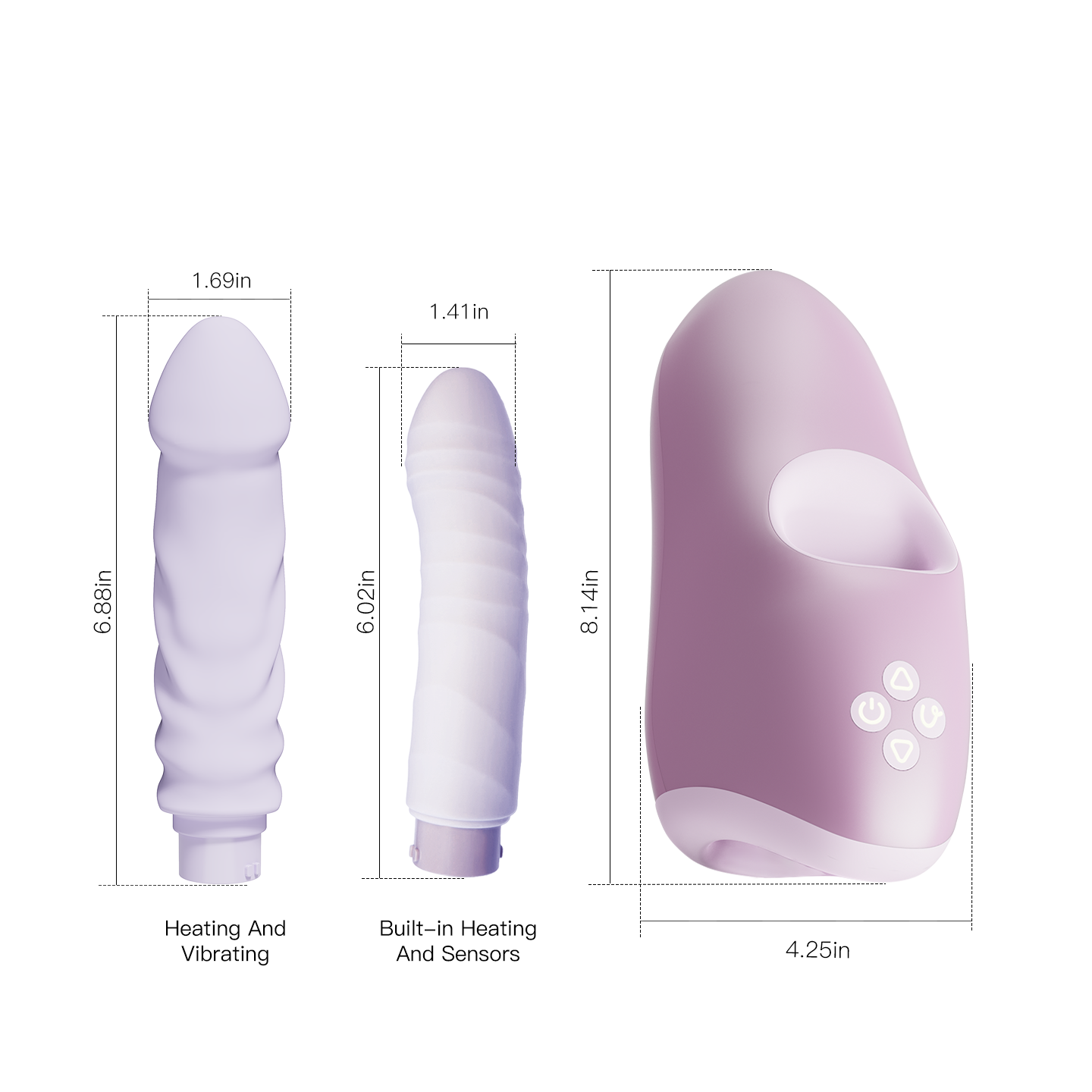 HMP Mira – AI‑Powered Long‑Distance Interactive Vibrating Dildo with Advanced Touch Sense Technology | Real‑Time Sync & Teledildonics Contro
