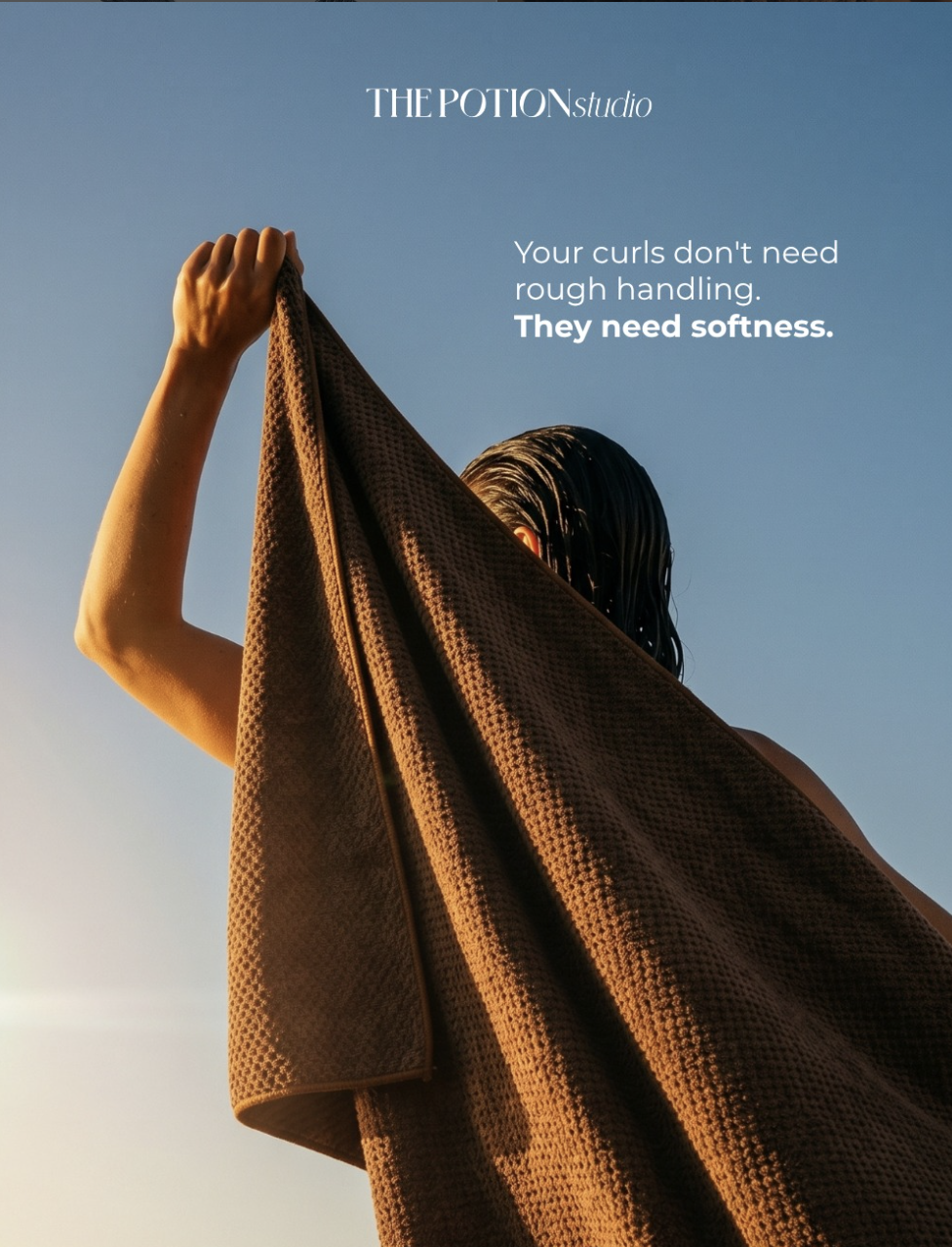 Confident Crown Hair Towel