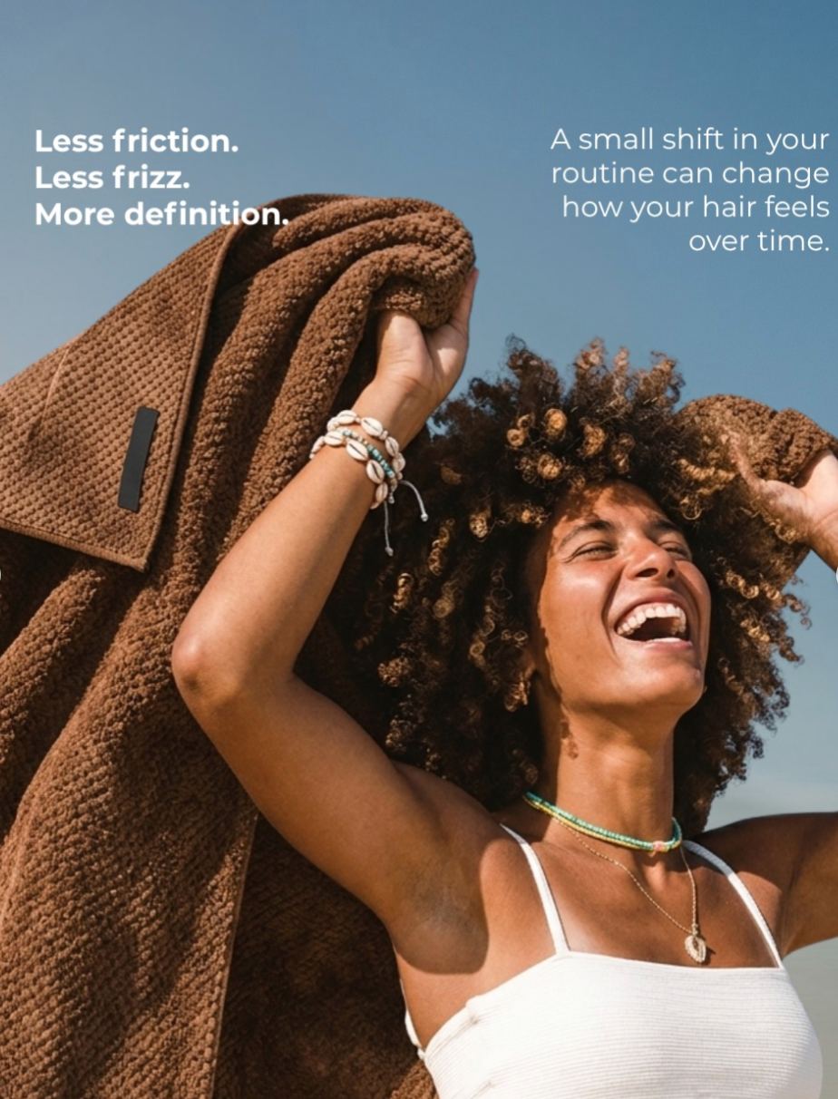 Confident Crown Hair Towel