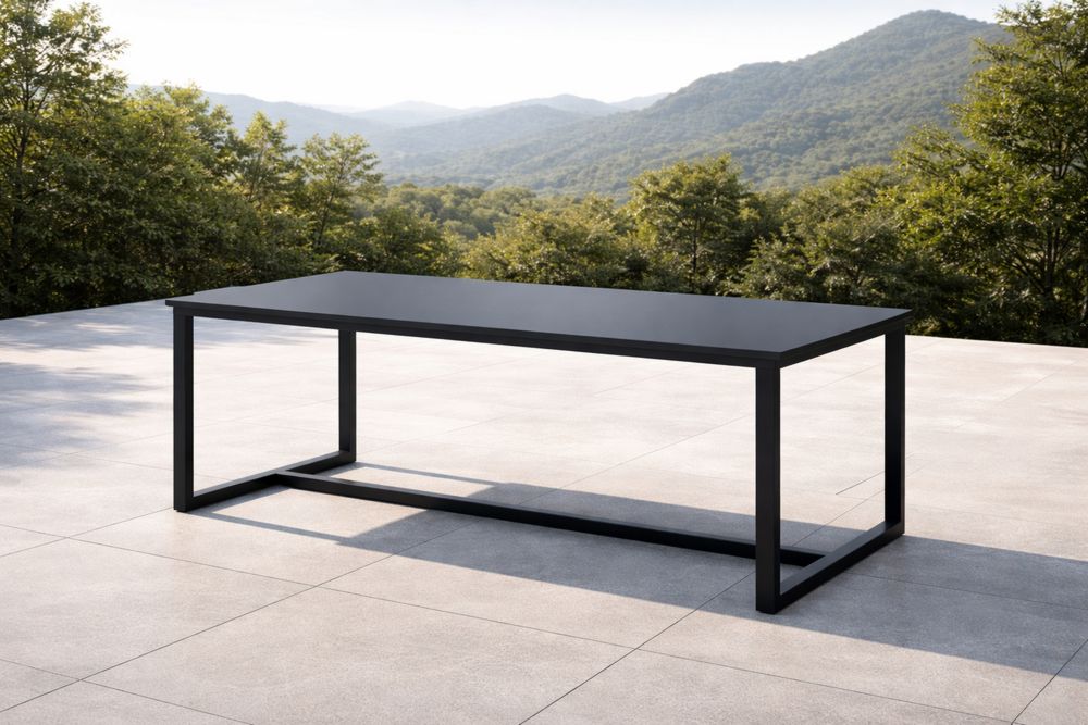 Table en Métal Noir