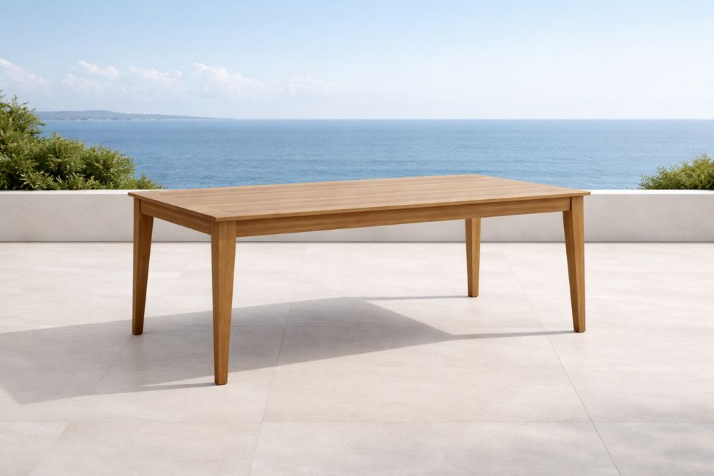 Table en Bois d'Acacia  200x90x75 cm