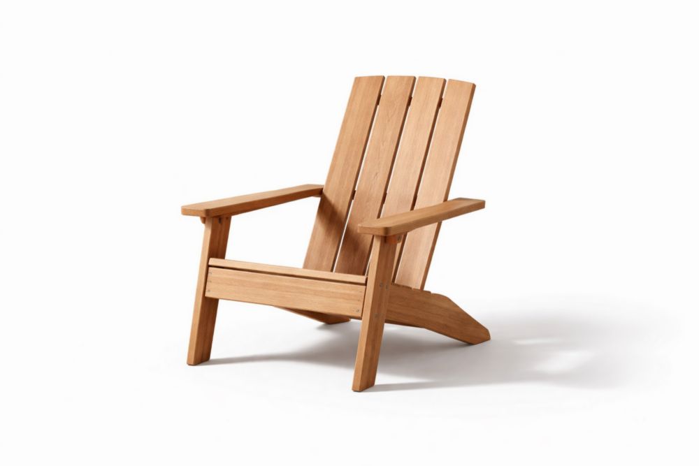 Chaise Adirondack de jardin en bois d'acacia 80x75x100 cm(L x l x H)