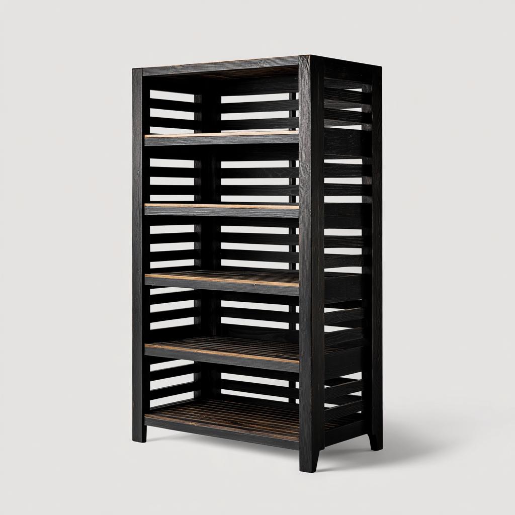 Schuhschrank Holz 70x35x80 cm - Braun - Modernes Design-Denuploft