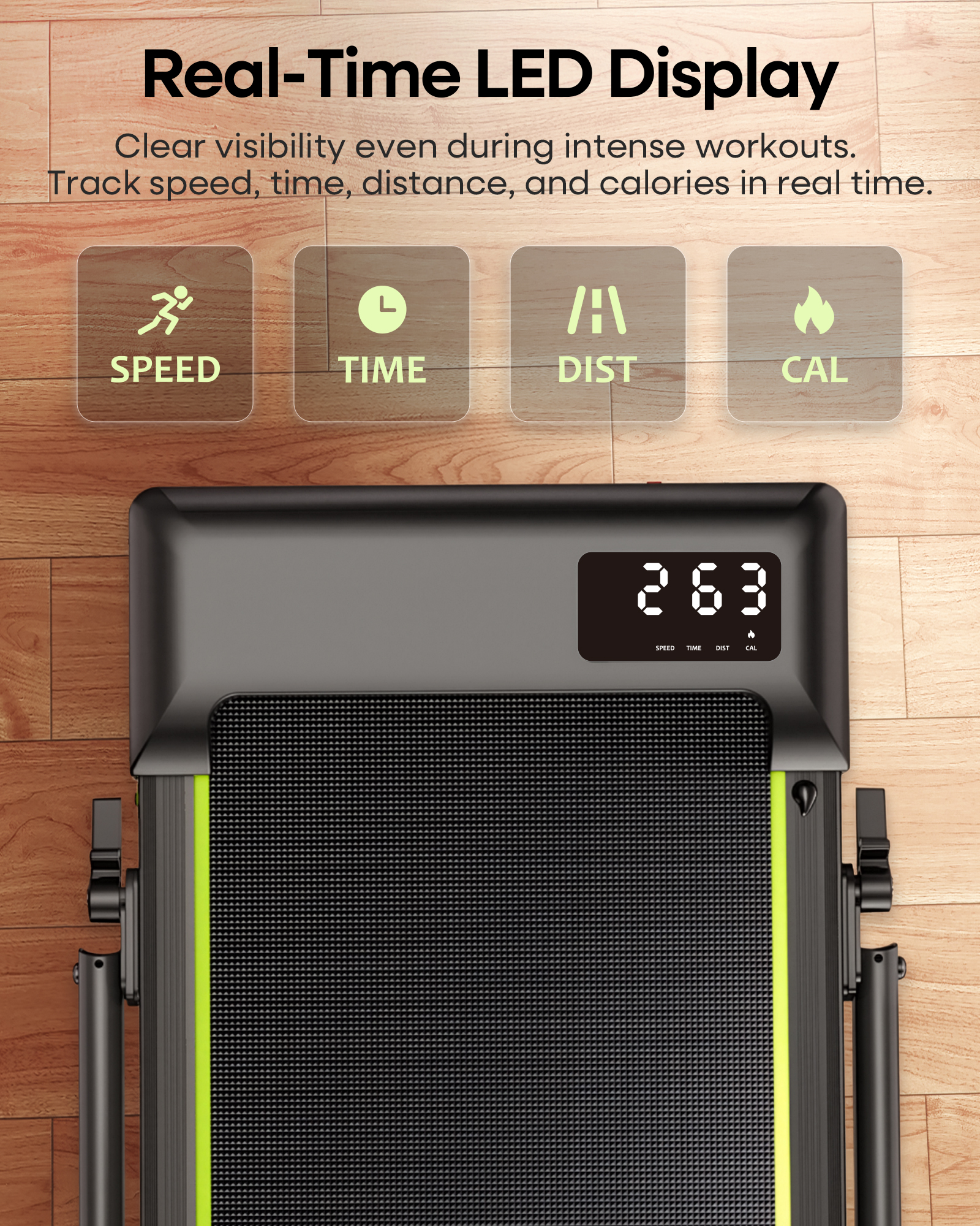 HADMAX Walking Pad Treadmill with Incline and Handle Bar