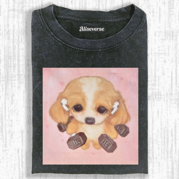 GYM RAT PUP T-SHIRT