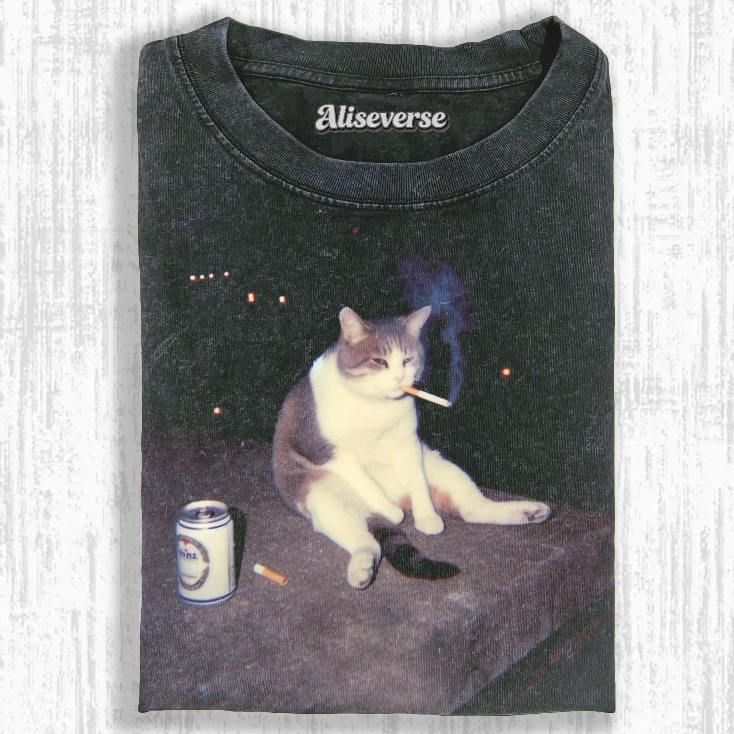 WACKY CAT  T-SHIRT