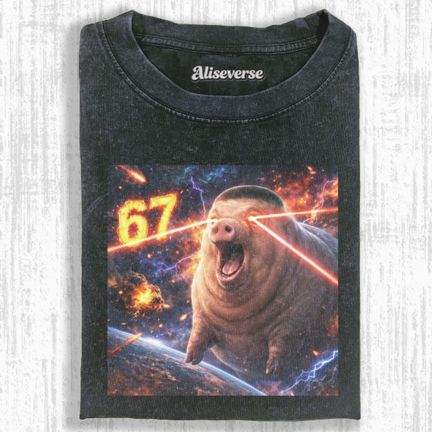 67 COSMIC PIG T-SHIRT