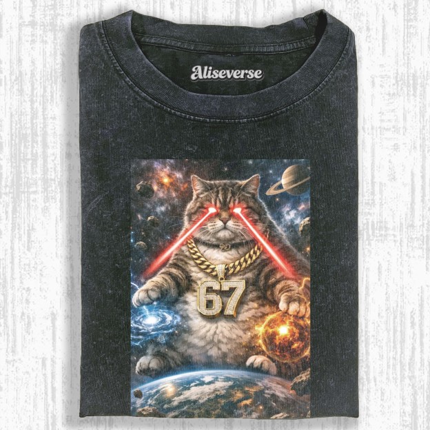 67 DEMON CAT KING T-SHIRT