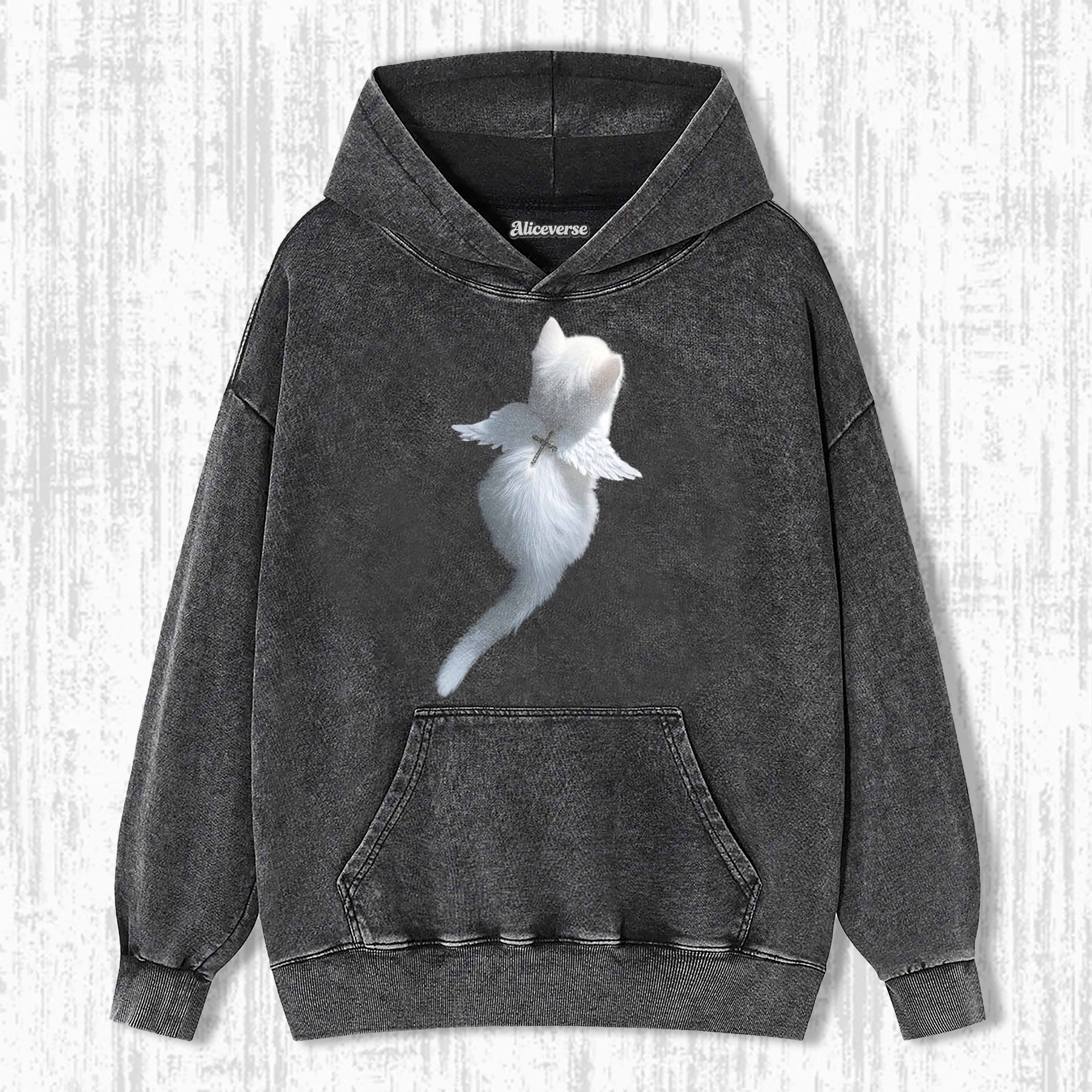 ANGEL CAT HOODIE