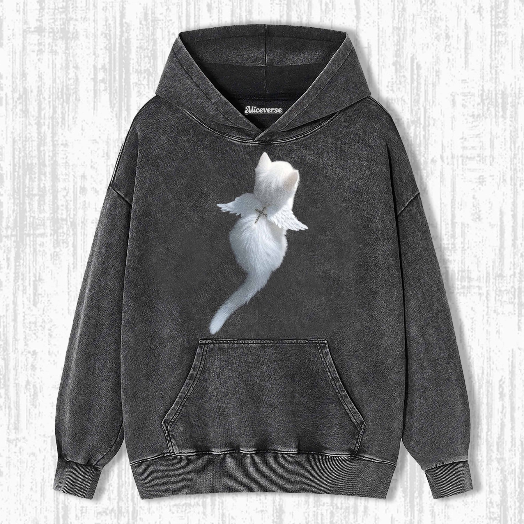 ANGEL CAT HOODIE
