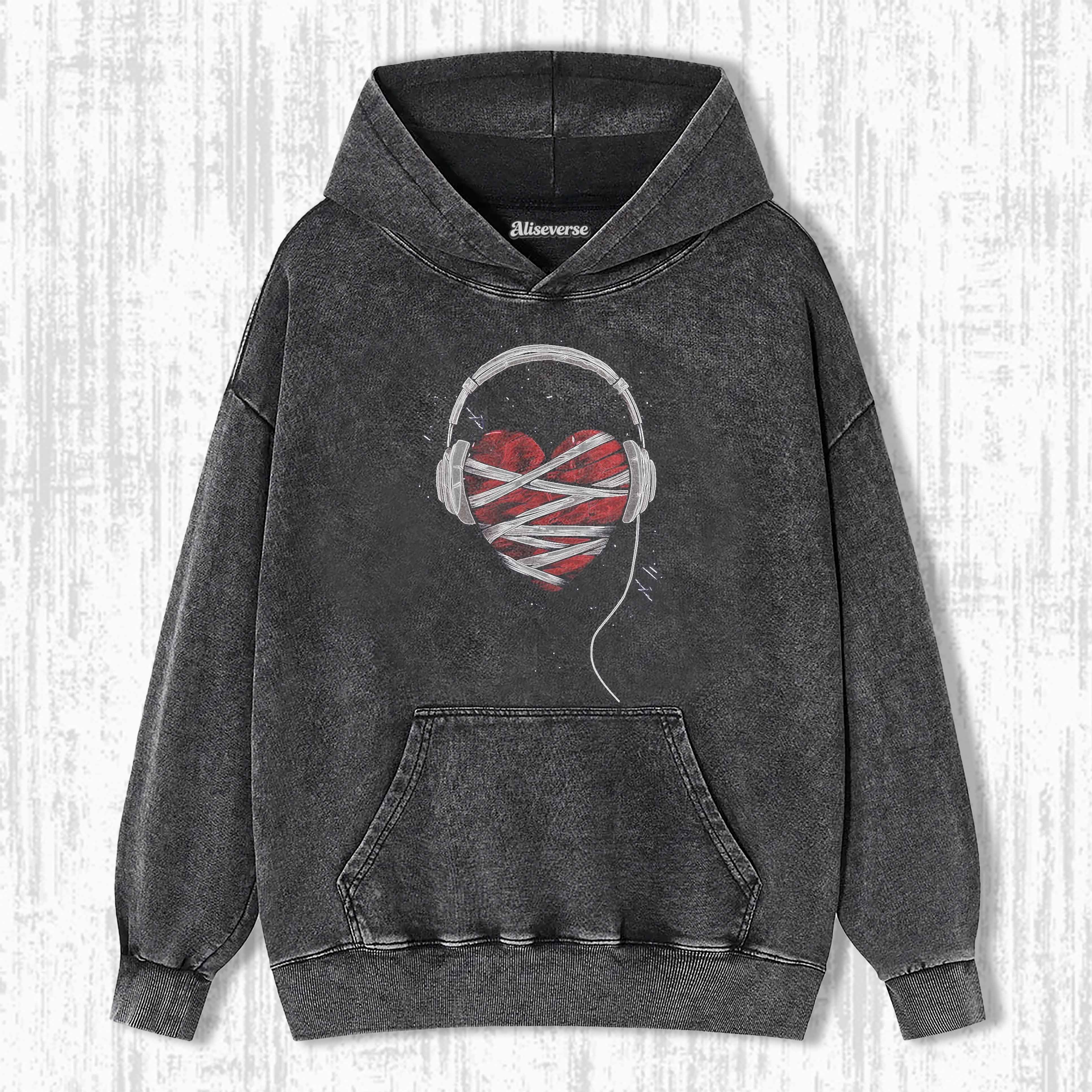 AUDIO HEART ESCAPE HOODIE