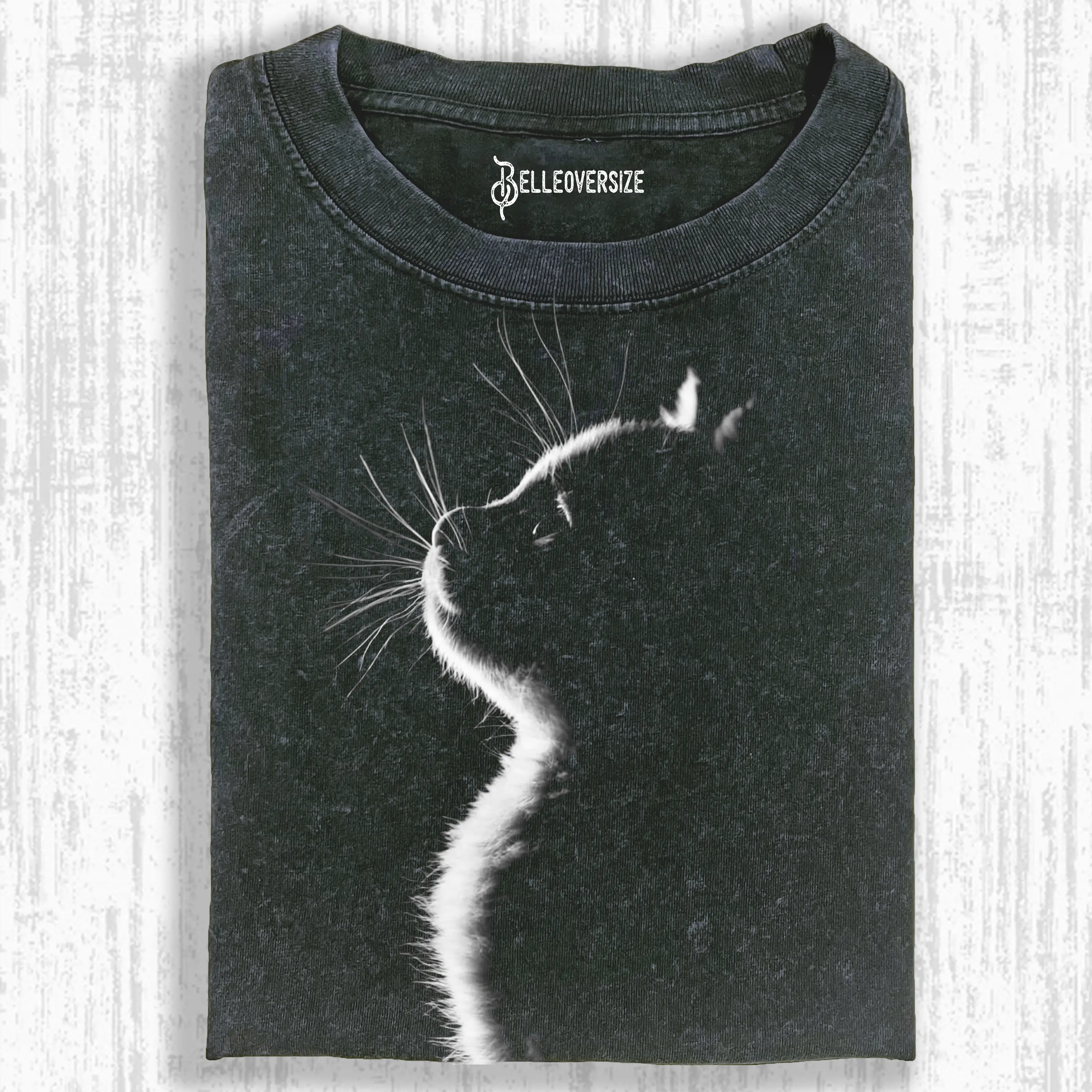 BACKLIT CAT T-SHIRT