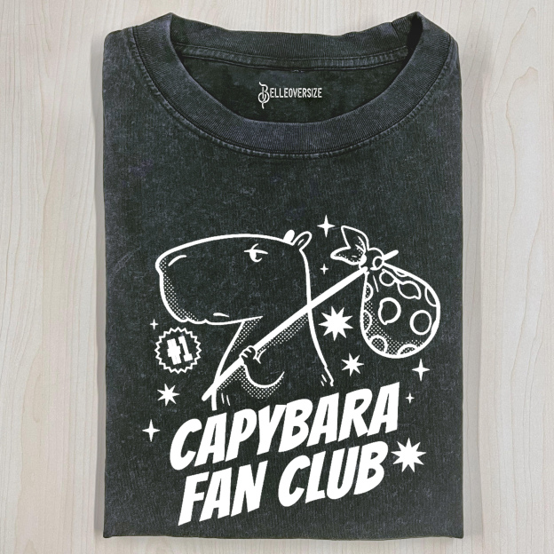 CAPYBARA FAN CLUB T-SHIRT