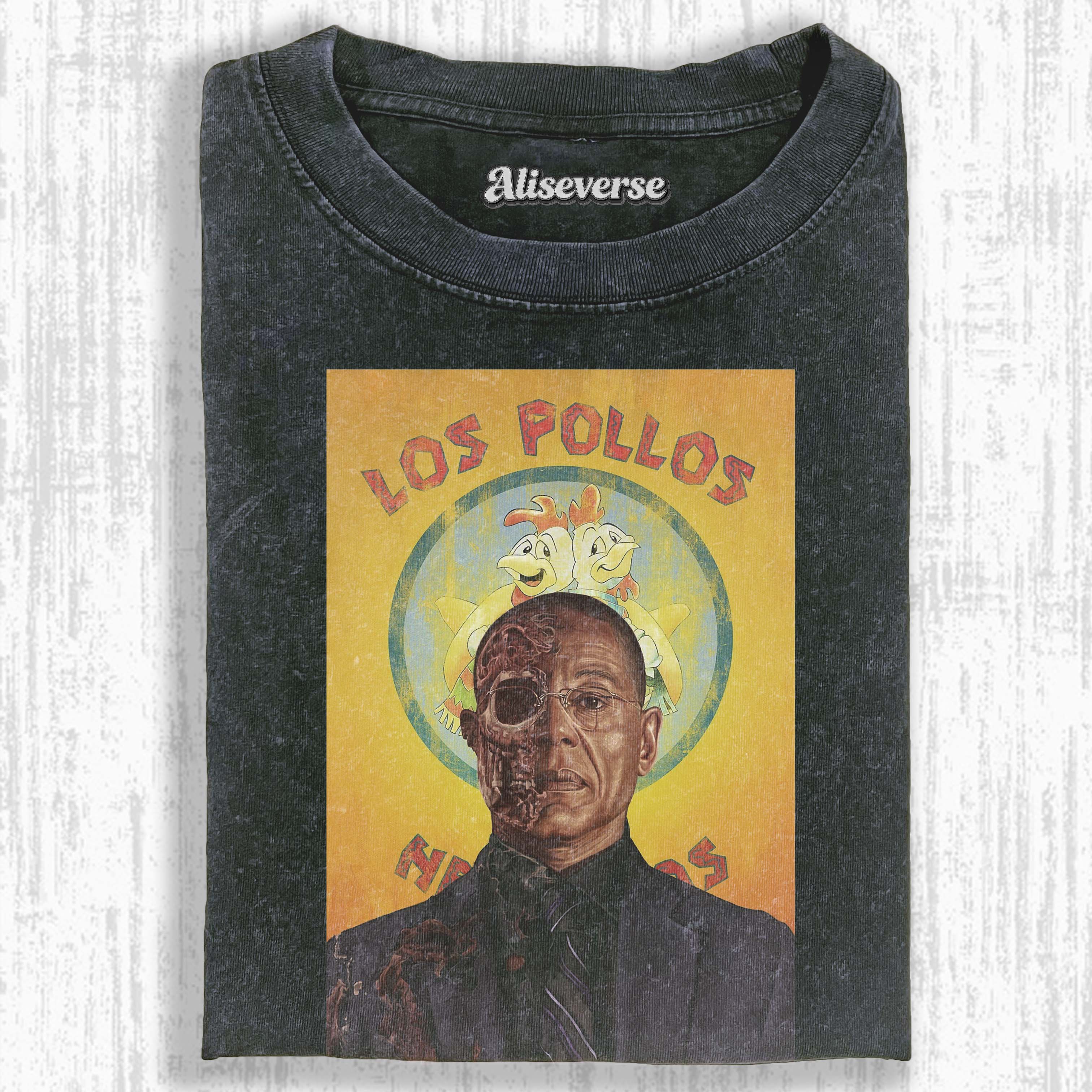 CHICKEN KING ART T-SHIRT