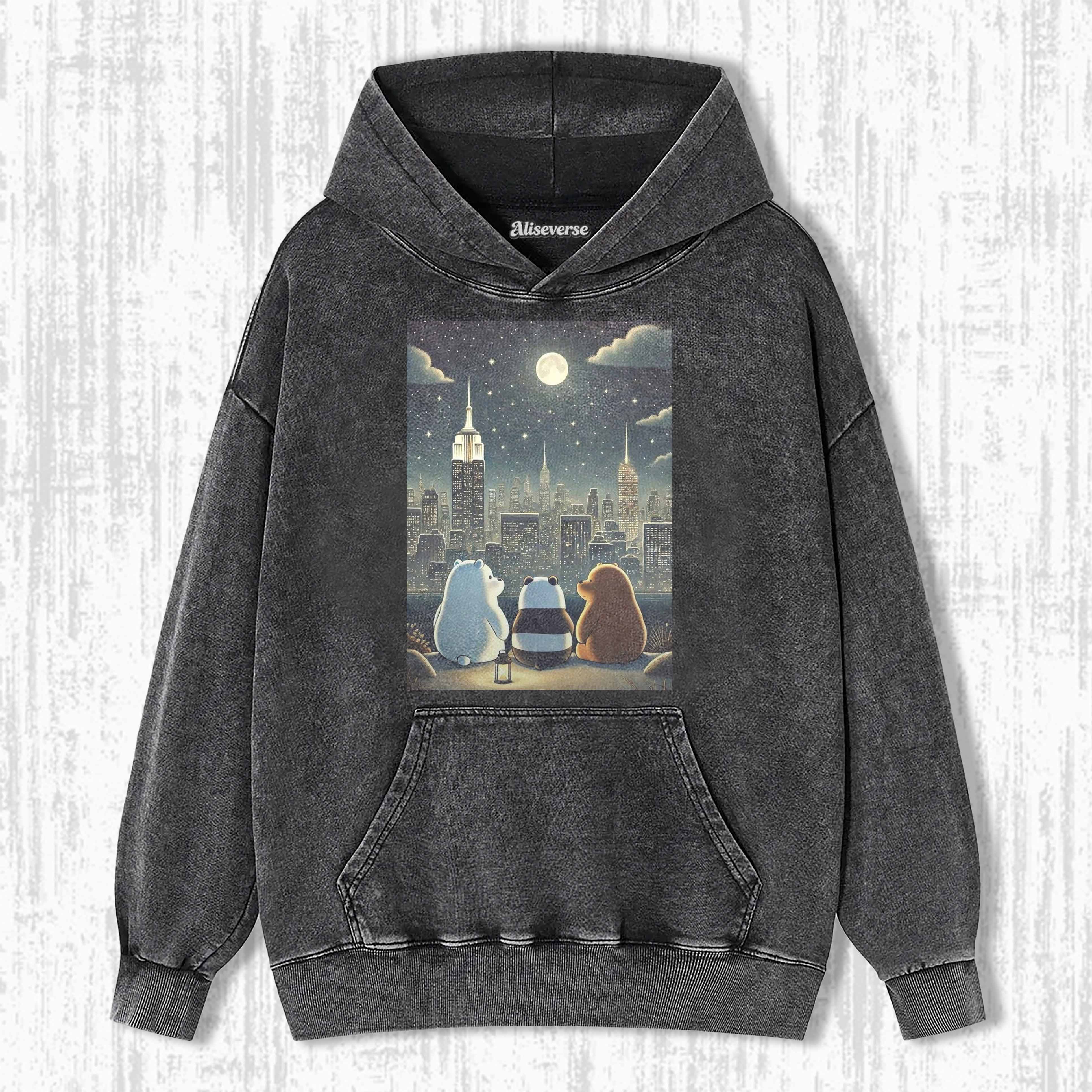 CITY NIGHT BEARS HOODIE