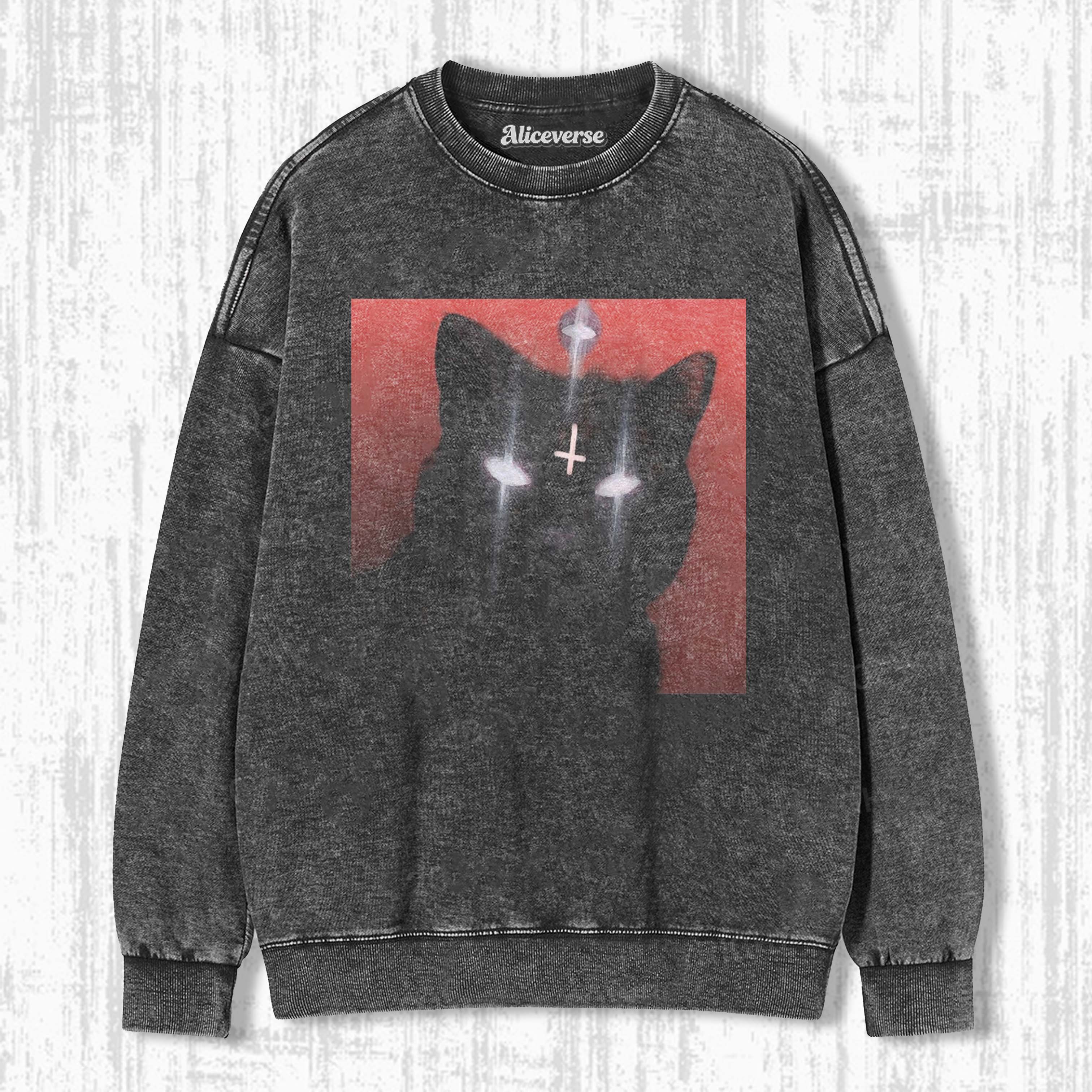 CURSED CAT SWEATSHIRTS
