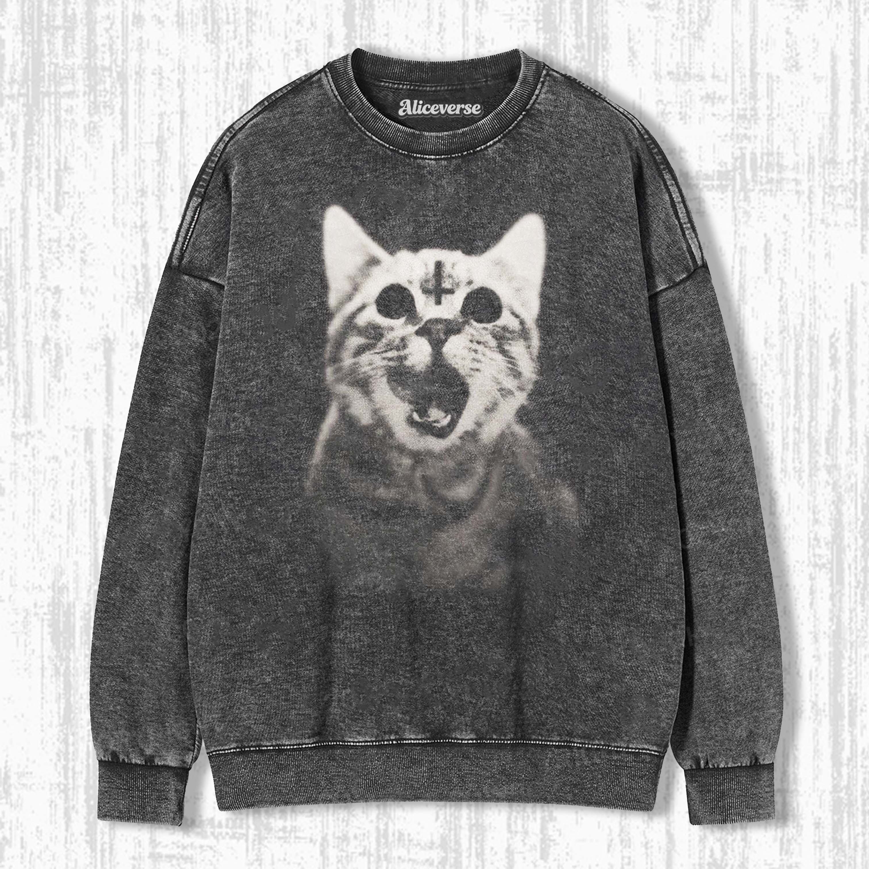 CURSED CAT SWEATSHIRTS