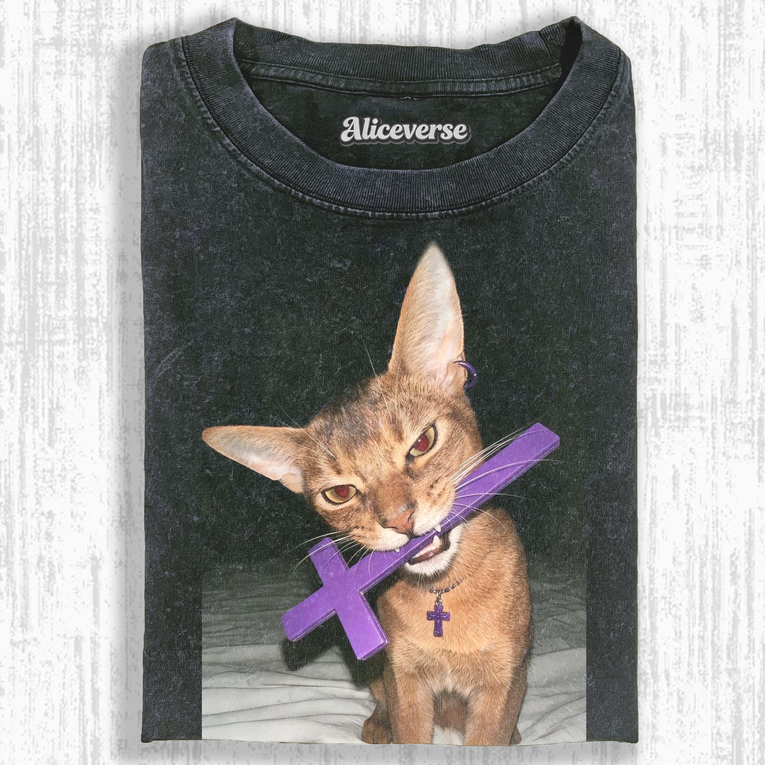 CURSED CAT T-SHIRT