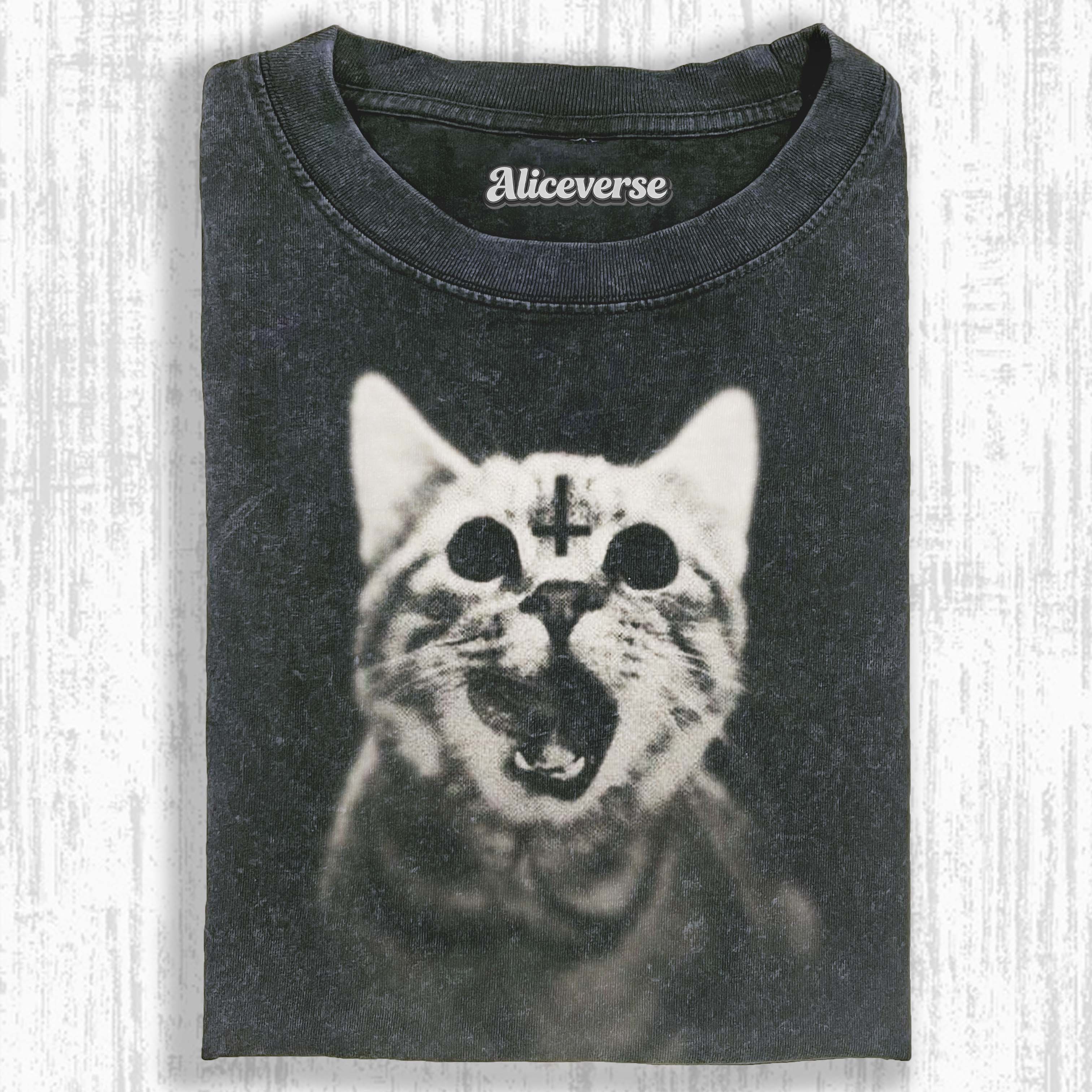 CURSED CAT T-SHIRT