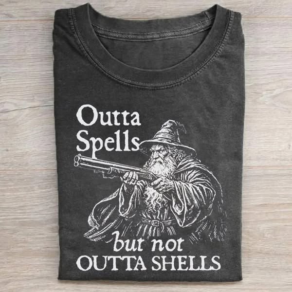 Funny Wizard Gun T-shirt