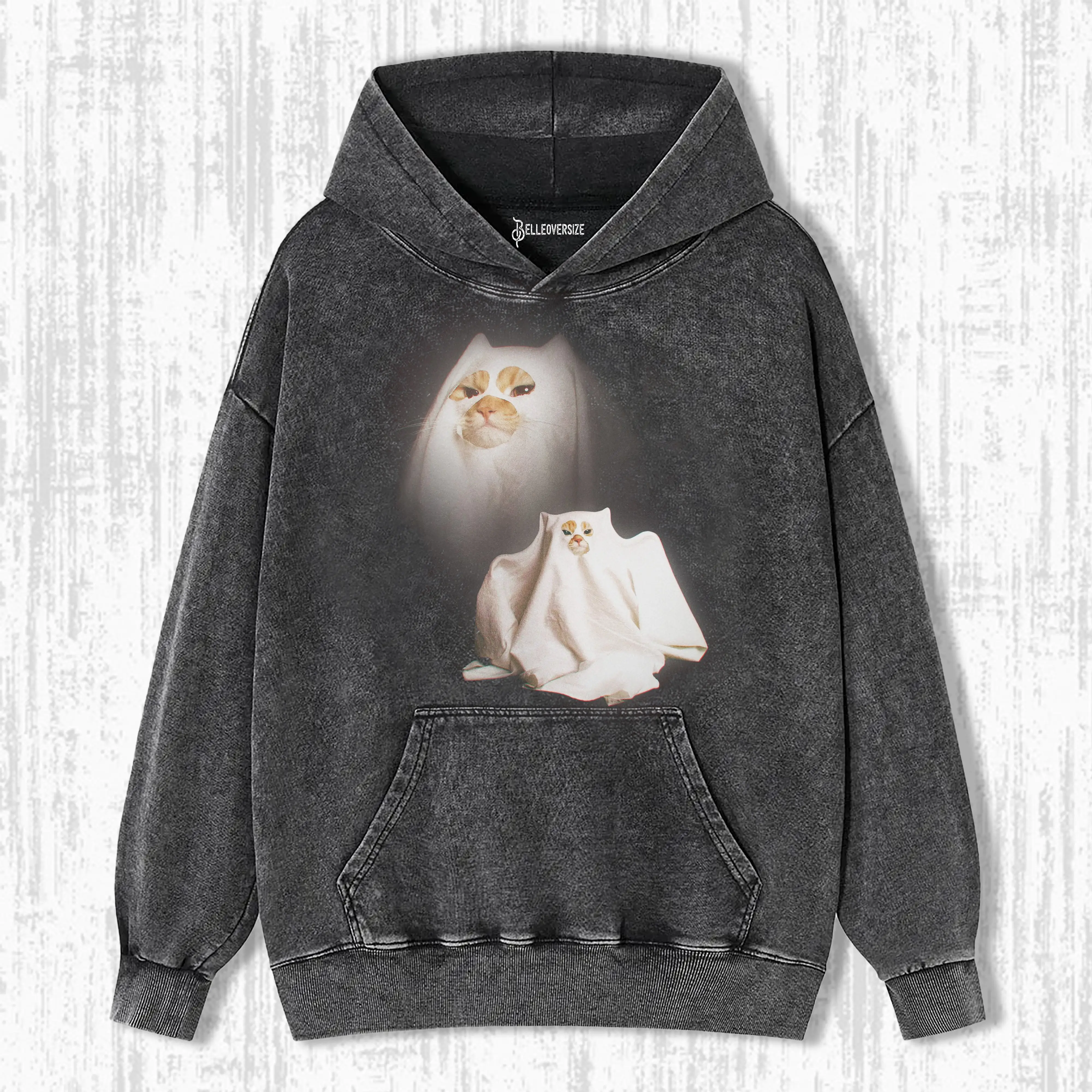 GHOST KITTEN HOODIE