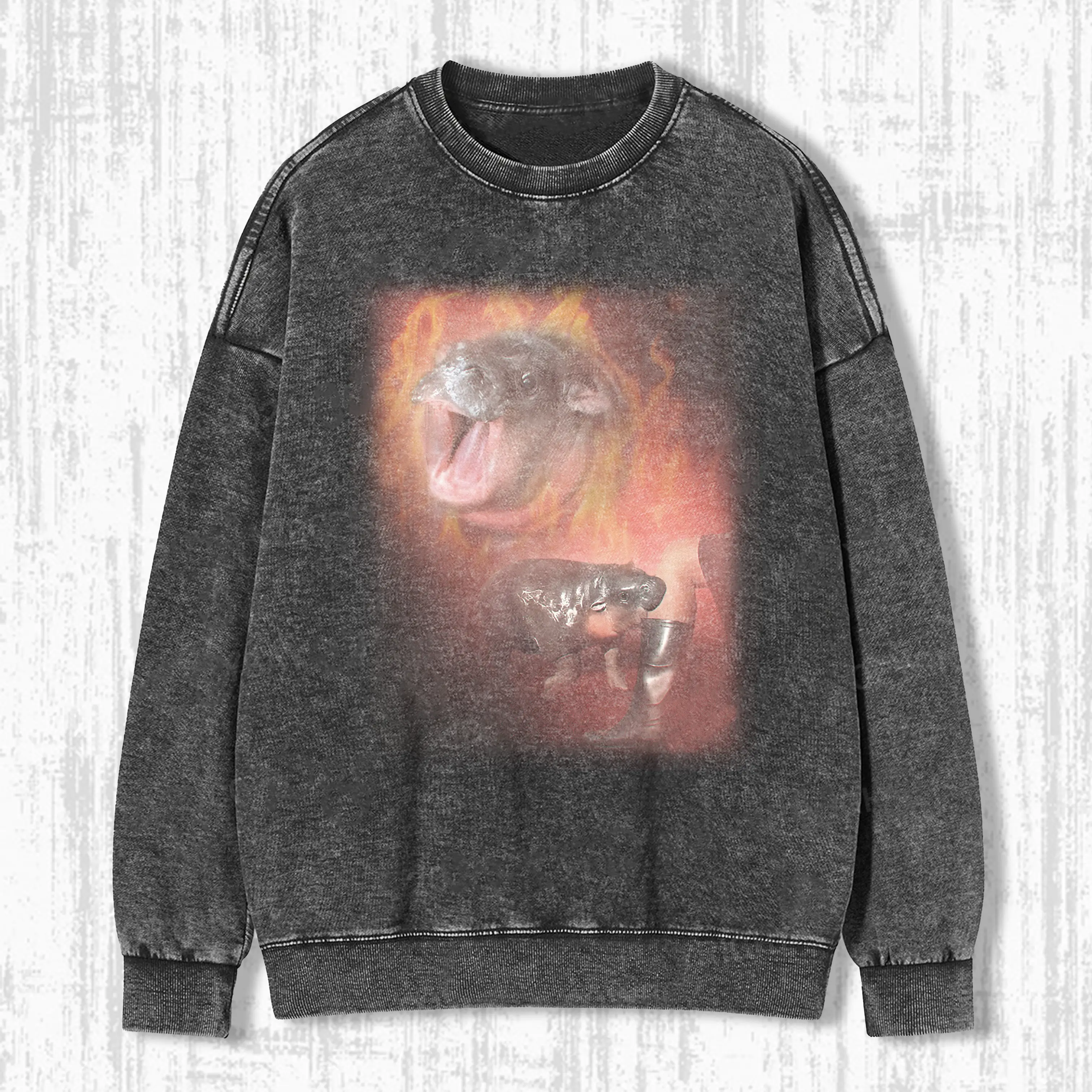 GRUMPY MAO DENG SWEATSHIRTS