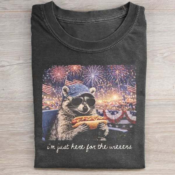 I live here now Raccoon T-shirt