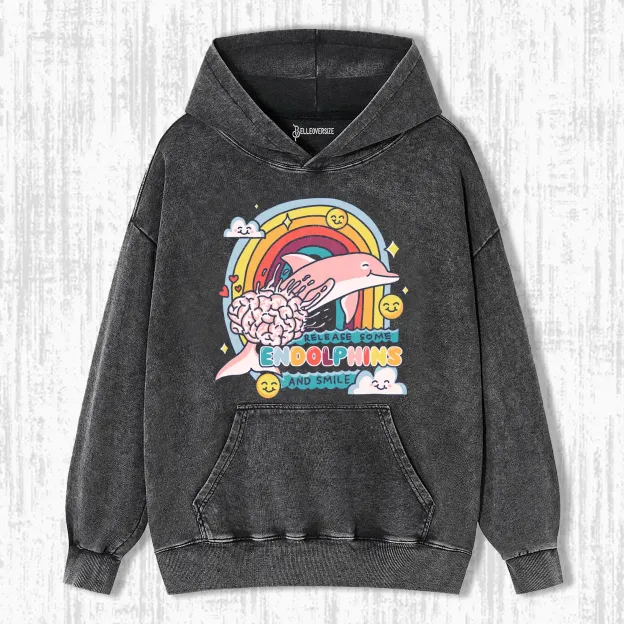 JUMPING DOLPHIN HOODIE