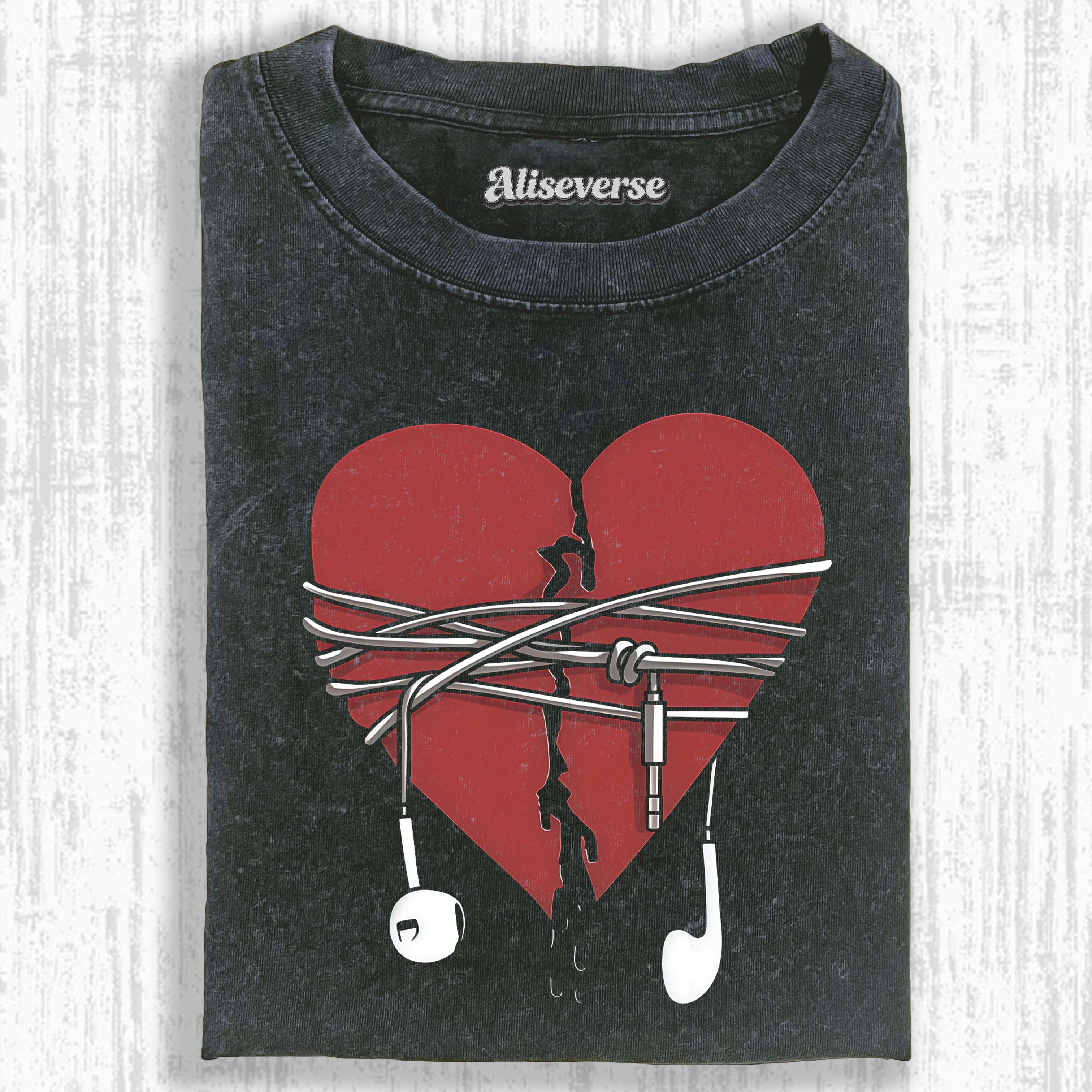 MEND HEART WITH MUSIC T-SHIRT