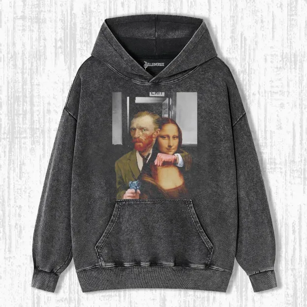 MONA LISA VAN GOGH HOSTAGE HOODIE