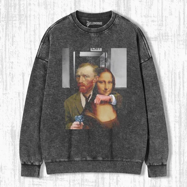 MONA LISA VAN GOGH HOSTAGE SWEATSHIRTS