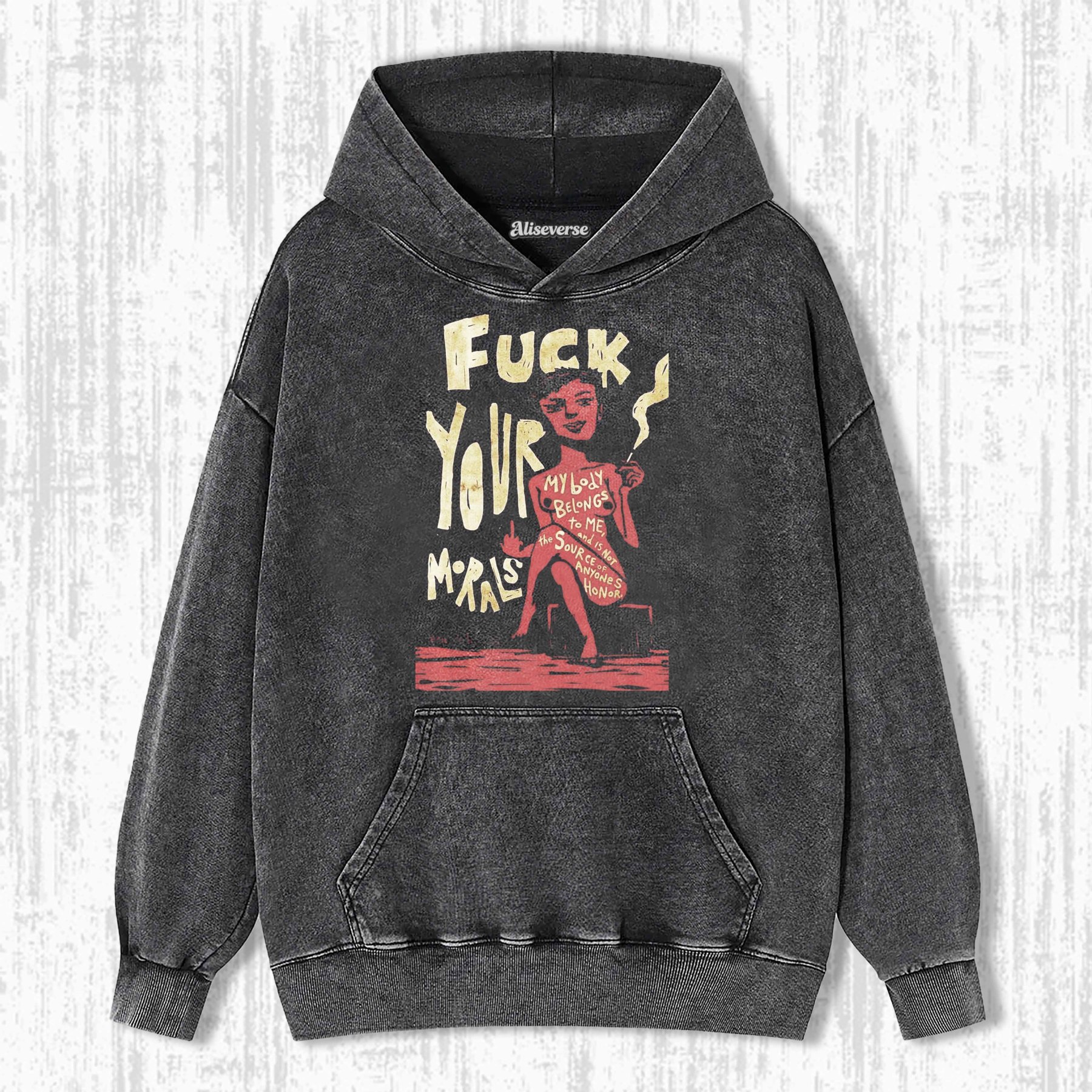 MY BODY MY RULES HOODIE