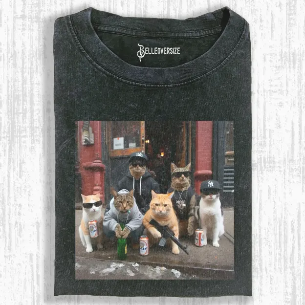 OUTLAW CAT T-SHIRT